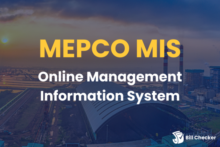 MEPCO MIS: Online Management Information System