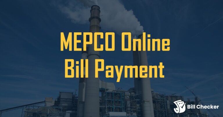 MEPCO Online Bill Payment via App