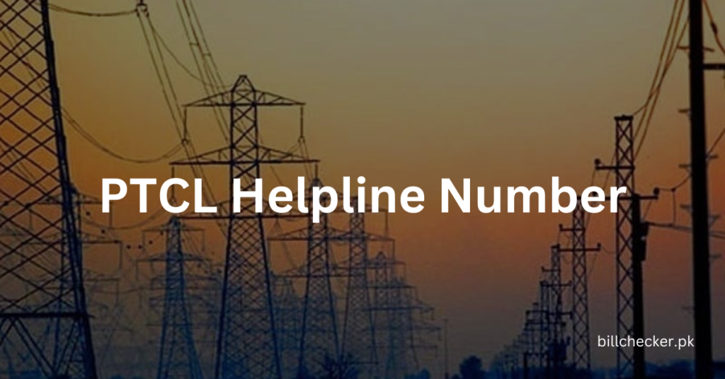 PTCL Helpline Number